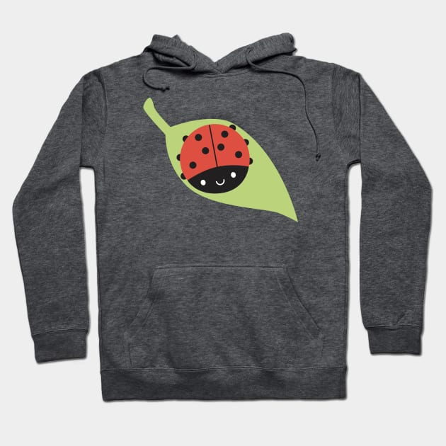 Kawaii Ladybird / Ladybug Hoodie by marcelinesmith